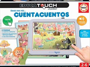 Educa – EducaTouch Junior, Érase una Vez Cuentacuentos 2, con música y Canciones, Juego Educativo para niños, a Partir de 24 Meses (17952)