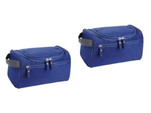 MAGICLULU 2 Piezas Bolsa de cosméticos portátil Bolsa de Aseo para Hombres Neceser de Viaje para Mujer Travel Makeup Bag Travel Organizer Bag Bolsas de Maquillaje Bolsa de Maquillaje Perder