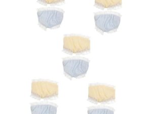 ibasenice 10 Piezas Bragas Muñecas De Repollo para Niñas Ropa Interior De Muñeca Americana Ropa De Muñeca De 18 Pulgadas Calzoncillos De Muñecas Americanas Mini Paño Bebé Estados Unidos Niño