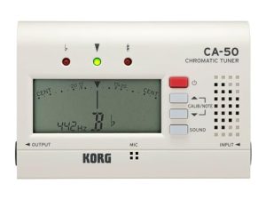 Korg CA-50 – Afinador de bolsillo cromado