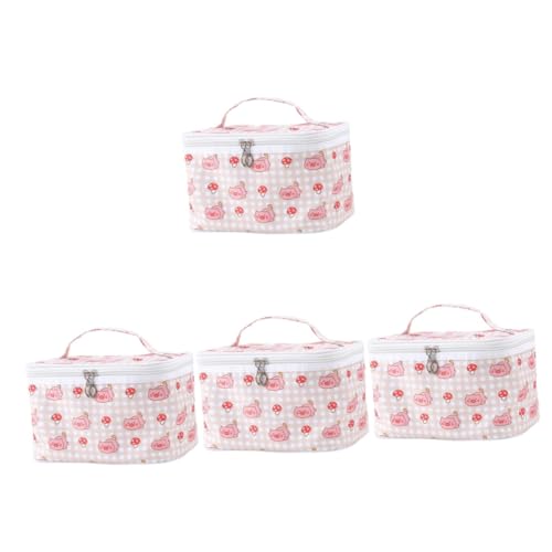 POPETPOP 4 Piezas Bolsa De Cosméticos De Mano Bolsa De Aseo para Viajes Bolsa De Viaje Cosmética Estuche De Cosméticos De Viaje Bolsa De Cosméticos De Viaje Bolsa De Aseo para Mujeres