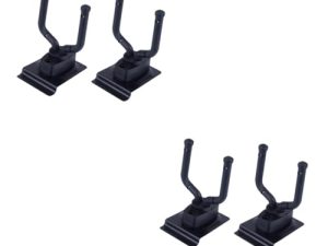 TOYANDONA 4 Piezas Gancho De Guitarra Colgador De Ropa De Plástico Perchas De Guitarra Colgador De Pared Para Soporte De Guitarra Soporte De Pared Para Ukelele Gancho Corto Metal Suave