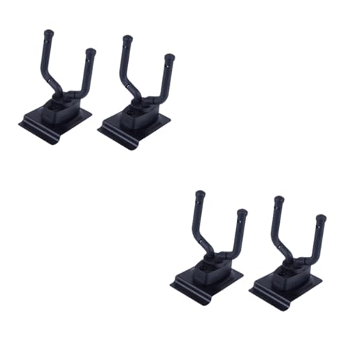 TOYANDONA 4 Piezas Gancho De Guitarra Colgador De Ropa De Plástico Perchas De Guitarra Colgador De Pared Para Soporte De Guitarra Soporte De Pared Para Ukelele Gancho Corto Metal Suave