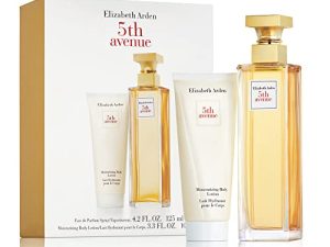 Elizabeth Arden – 5TH Avenue – Regalo del Día de la Madre – Set de Regalo 5th Avenue Eau de Parfum: Eau de Parfum 125ml + Crema Corporal, Cofre Regalo para Mujer