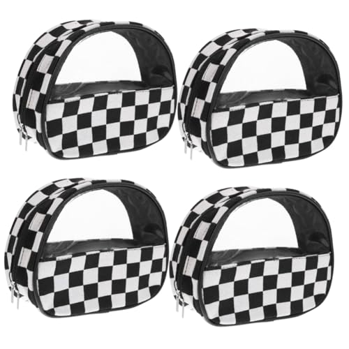 Holibanna 4 Piezas Bolsa de Lavar Bolsas de Maquillaje Transparentes para Mujer Bolsas de Aseo Transparentes Bolsa de Maquillaje Transparente Bolsa de Maquillaje de Viaje Neceser de Viaje