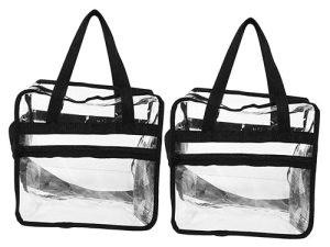 Ipetboom 2 Uds Bolso Transparente Bolsa De Lavado para Mujer Bolsa De Aseo De Viaje Impermeable Bolsas De Mano para Mujer Bolsa De Viaje Bolsa De Aseo Transparente De Viaje Bolsa De