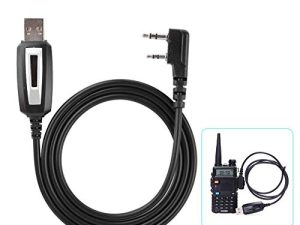 Baofeng GT-3 UV-82 BF-888s Radio Walkie Talkie Cable de Programación con Controlador de CD