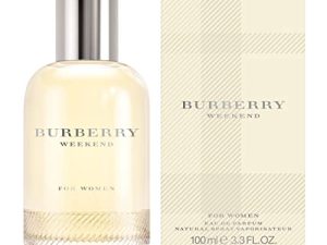 BURBERRY Weekend Women Perfume con Vaporizador, Cedro, Musgo, Sándalo, Cítrica, 100 Mililitros