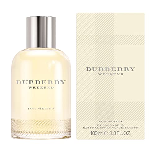 BURBERRY Weekend Women Perfume con Vaporizador, Cedro, Musgo, Sándalo, Cítrica, 100 Mililitros