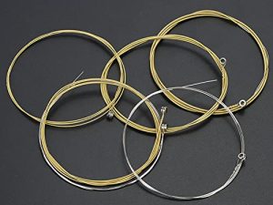Cuerda de Repuesto de Guitarra de 6 Piezas, Cuerda de Guitarra, Piezas de Guitarra de Repuesto, Accesorio de Guitarra para Guitarra Popular