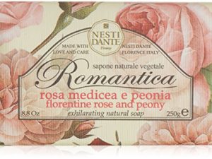 Nesti Dante – Romantica rosa y peonía – Jabón – 250 g