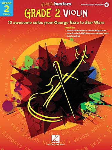 Gradebusters Grade 2 - Violin: 15 Awesome Solos from George Ezra to Star Wars