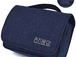 Neceser Mujer Hombre Bolso Viaje Maquillaje Grande Neceser Maquillaje para Mujer Bolsa de Aseo Impermeable, Bolsa de Maquillaje Portátil de Viaje para Vacaciones Viajes de Negocios