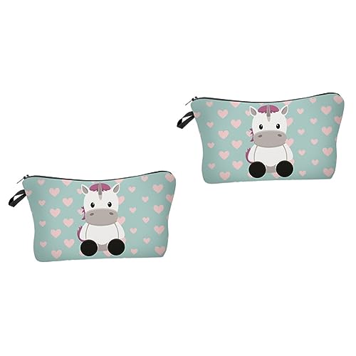 Ipetboom 2 Bolsas De Viaje para Mujer Organizador De Artículos De Tocador Bolso para Mujer Bolso para Niña Bolsa De Aseo para Mujer Cartera con Cremallera Bolsa De Viaje para Mujer