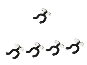 ERINGOGO 5 Piezas Gancho De Pared Para Guitarra Ganchos De Guitarra De Pared Soporte De Guitarra Para Pared Colgador De Pared De Ukelele Haya Montado En La Pared Bandeja De Almacenamiento