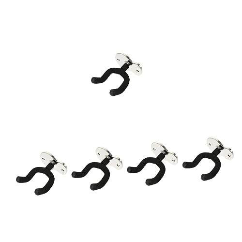 ERINGOGO 5 Piezas Gancho De Pared Para Guitarra Ganchos De Guitarra De Pared Soporte De Guitarra Para Pared Colgador De Pared De Ukelele Haya Montado En La Pared Bandeja De Almacenamiento