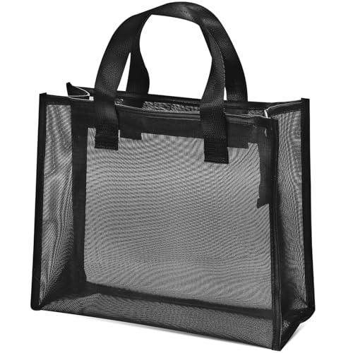 TOVINANNA Neceser De Nailon Bolsa De Malla Bolsa De Aseo De Malla Bolsa De Cosméticos De Bolsas De Cosméticos para Mujeres Bolso De Cosméticos con Cremallera Nylon Perder Bolsa De Belleza