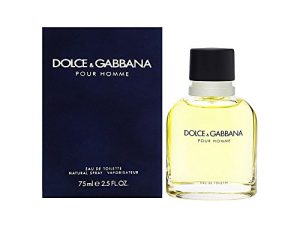 D&G Dolce & Gabbana Pour Homme Eau de Toilette Vapo, 75 Mililitros