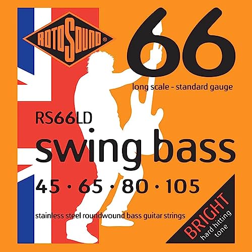 Rotosound RS66LD - Juego de cuerdas para bajo