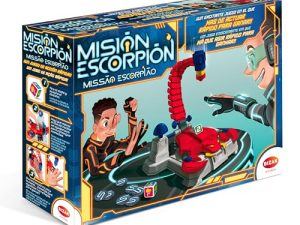 Bizak Juego Mision Escorpion, Juego de acción para toda la familia, 1 escorpión, 1 dado, 10 monedas, 1 almohadilla para sellos, instrucciones. (35001934)