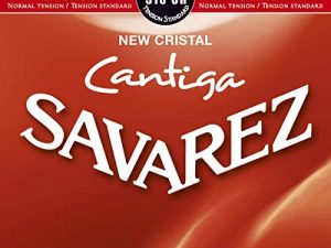 Savarez Cuerdas para Guitarra Clásica New Cristal Cantiga juego 510CR Tensión normal
