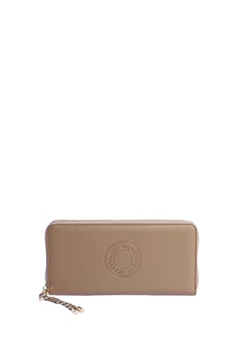 DON ALGODON Sigrid, Monedero Mujer, Carteras De Con Tarjetero Beige, Estándar