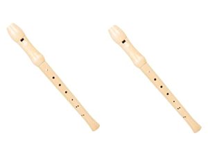 MILISTEN 2 Piezas Clarinete De 8 Agujeros Instrumento Musical Principiante Clarinete Profesional De 8 Agujeros Flauta Dulce Soprano Infantil Niño Instrumento De Grabación De Madera Adulto