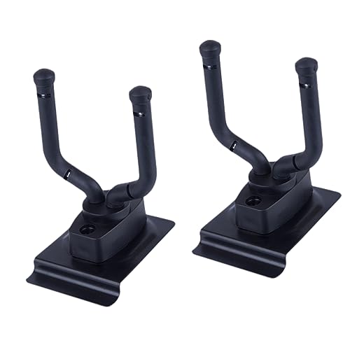TOYANDONA Ganchos De Metal 2 Uds Gancho De Guitarra Ukelele Metal Plástico Tendedero