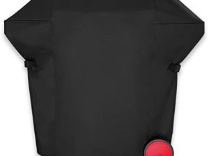 AMZBBQ® Cubierta Premium para Barbacoa Resistente a la Intemperie, 150 x 120 x 75 cm, 100% Impermeable, Cubierta para Barbacoa de Gas, Resistente a los Rayos UV, con Revestimiento