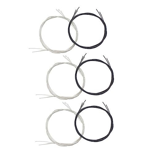 FAVOMOTO 6 Piezas Cuerdas Cuerda De Guitarra Popular Cuerdas De Guitarra Popular Bolsos Crochet Cuerdas De Nailon Para Guitarra Accesorio De Guitarra Música Cuerda De Nylon C103