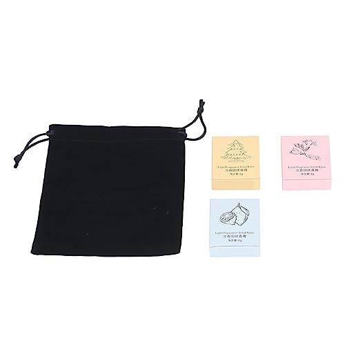 Perfume de Bálsamo de Bolsillo Portátil, Aroma Elegante y Encantador de Fresia de Limón y Cedro Rosa, Perfume Sólido de Fragancia de Larga Duración 24H, 3 uds.