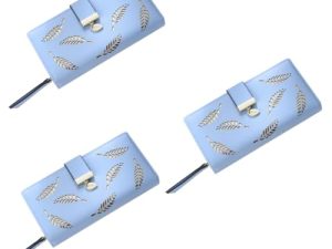 VALICLUD 3 Piezas Cartera De Mano Billetera Grande para Mujer Cartera para Mujer Embrague De Efectivo De Gran Capacidad Organizador De Billetera Carteras De Mujer Bolso De Mujer Moda Viajar