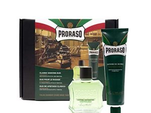 Set para el Afeitado Proraso Afeitado Clásico Rinfrescante Lote Refrescante 2 Piezas