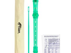 Tiger REC7-GR – Flauta dulce soprano, color verde