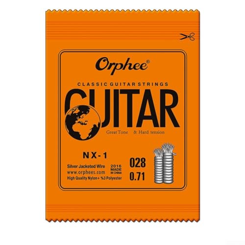 Orphee NX35 - Juego de cuerdas de repuesto de nailon para guitarra acústica (NX-1)