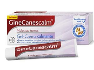 Ginecanesten Bayer Molestias Íntimas Gel-Crema Calmante, una Ayuda para Aliviar la Irritación Vulvar e Hidratar la Zona Íntima, Frescor Inmediato, Sensación Calmante, 15 g