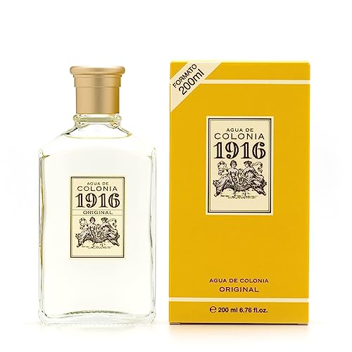 1916 - Original, Agua de Colonia Hombre y Mujer, 200 ml, Perfume Unisex, Eau de Toilette Masculina y Femenina, Fragancia Cítrica y Floral, Aroma de Larga Duración