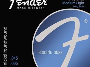 Fender 2B05 – Juego de cuerdas para bajo eléctrico