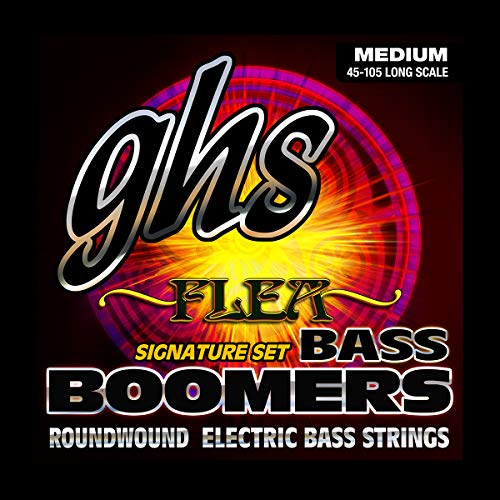 GHS M3045F - Juego de cuerdas para bajo Boomers M-3045F - GHS: Cuerdas bajo eléctrico M 3045 F