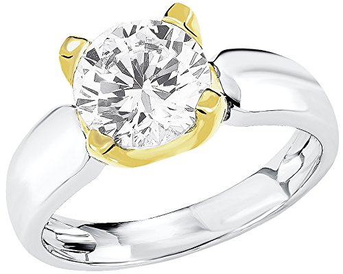 s.Oliver - Anillo de plata con circonita, talla 12
