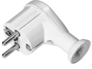ORNO AE-13261/W Clavija Enchufe 2P+Z, Uni-Schuko (Blanco)