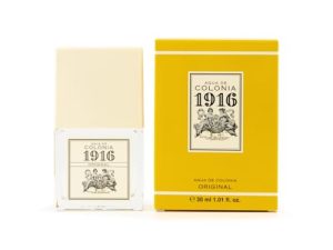 1916 – Original, Agua de Colonia Hombre y Mujer, 30 ml, Formato Viaje en Spray, Perfume Unisex, Eau de Toilette Masculina y Femenina, Fragancia Cítrica y Floral, Aroma de Larga Duración