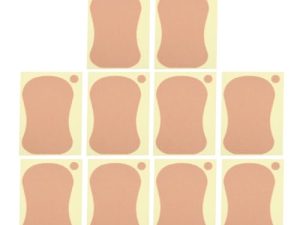 Parche para axilas Almohadilla para axilas unisex que absorbe el sudor 10 piezas 9 x 6,5 cm Uso cómodo Fácil y conveniente de usar Persistente Firme y confiable.