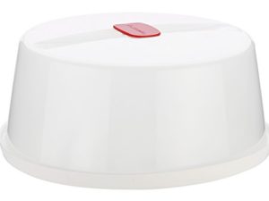 Tescoma Tapa Purity Microwave, Blanco, 24.7×24.7×10.6 cm