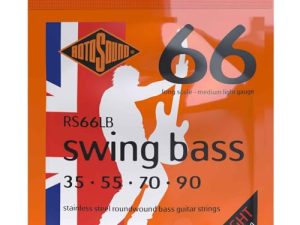 Rotosound Cuerdas para Bajo Eléctrico SWING 66 STAINLESS SETS 4-cuerdas RS66LB Stainless Medium Light 35-90