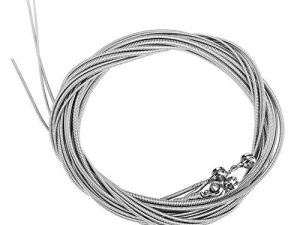 Eujgoov Bass Strings 1/1.4/2 / 2.5mm Cuerdas De Bajo Eléctrico Cuerdas De Bajo Suave De 4 Cuerdas