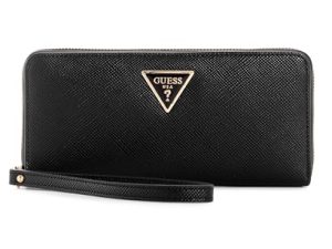 GUESS Laurel SLG Card & CO, Bag Women, Black, 21x10x2
