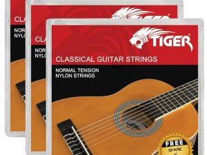 Tiger – Juego de 3 cuerdas para guitarra clásica