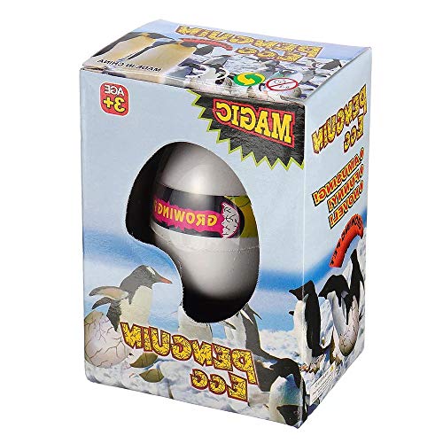 VIDOO 1Pc Divertido Mágico Crecimiento Hatching Dinosaurio Huevo Flamingo Pinguino Moltres Serpiente Niño Juguete Regalos- Pinganillo