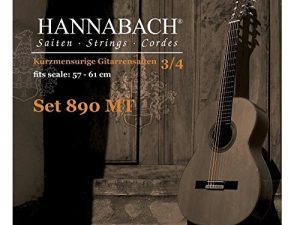 Hannabach 653089 – cuerdas para guitarra clásica.
